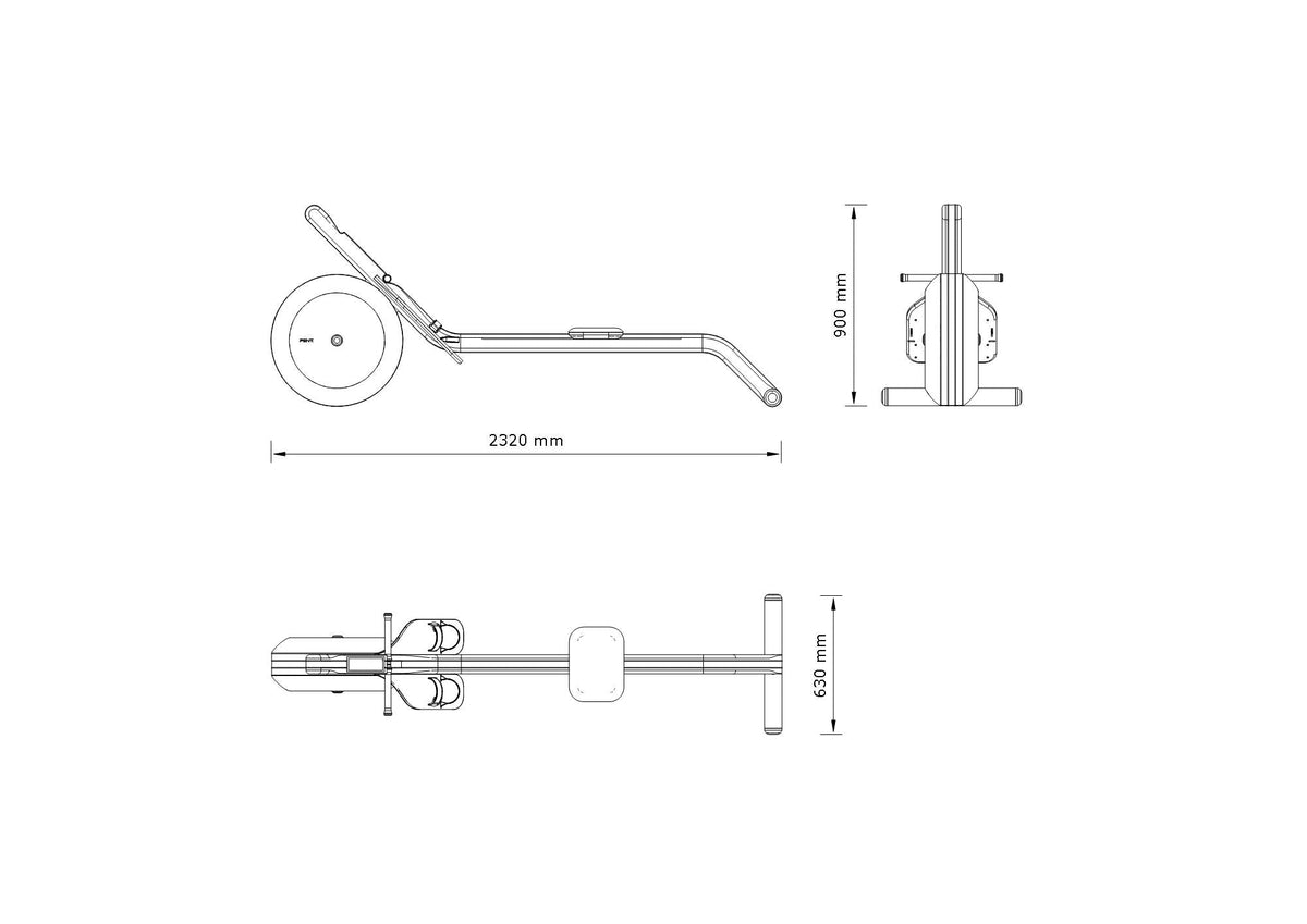 PENT VARTA™ Magnetic Rowing Ergometer