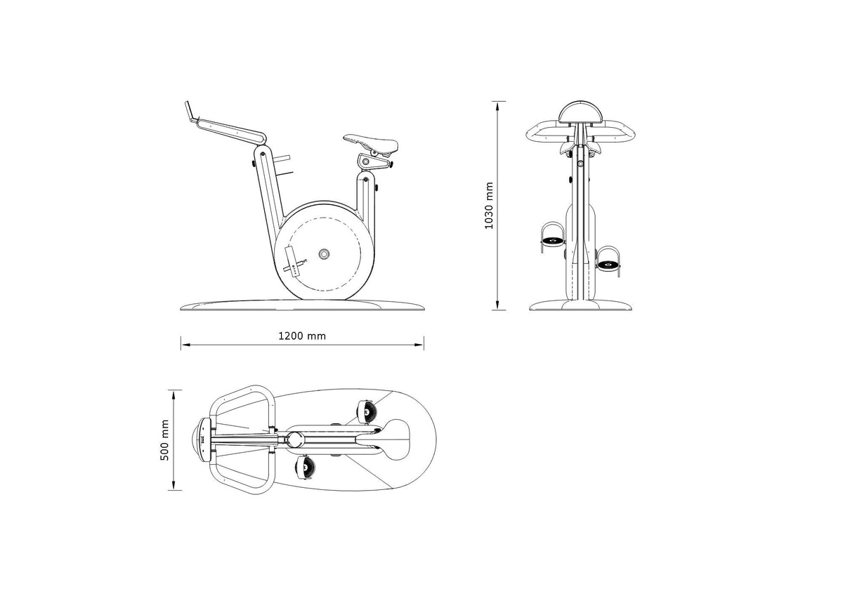 PENT HANIA™ Stationary Bicycle