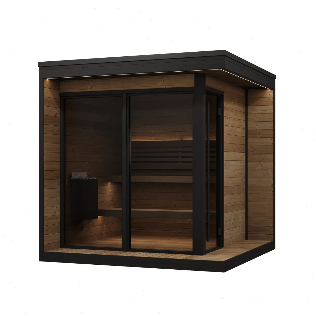 SaunaLife Model GL6 Garden Luxury Sauna
