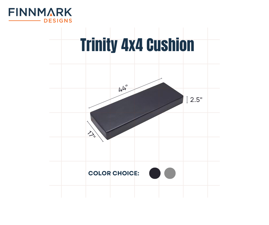 Finnmark FD-4 Trinity Sauna Cushion – Marine-Grade Vinyl