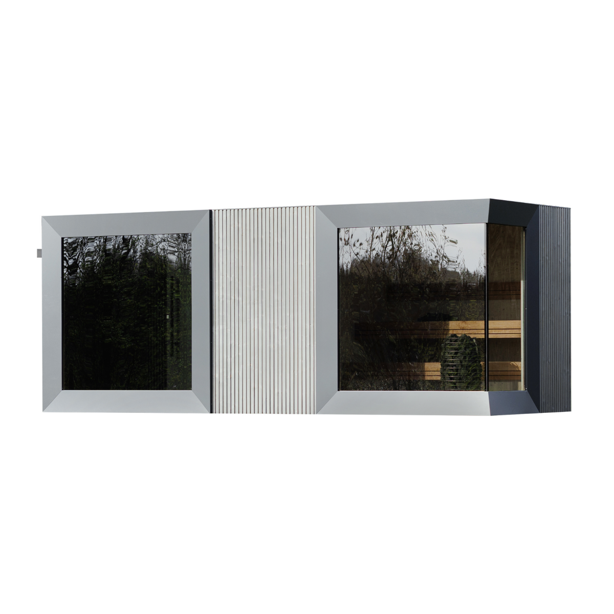 Genevas St. Moritz Outdoor Sauna with Lounge & Shower