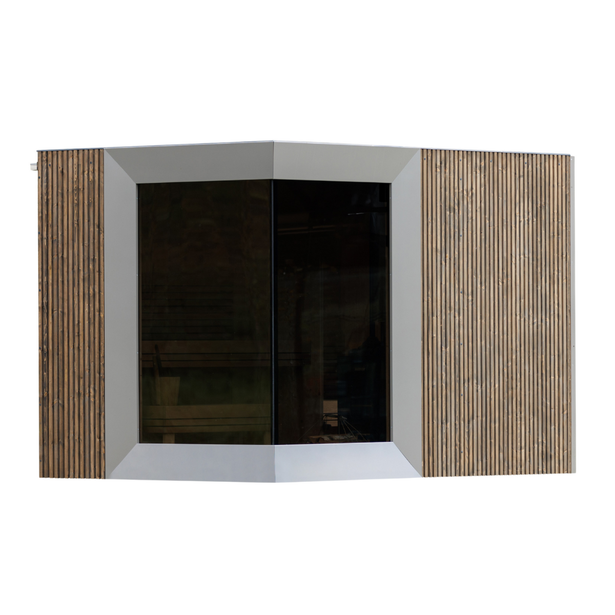 Genevas Zermatt Outdoor Sauna with Changeroom