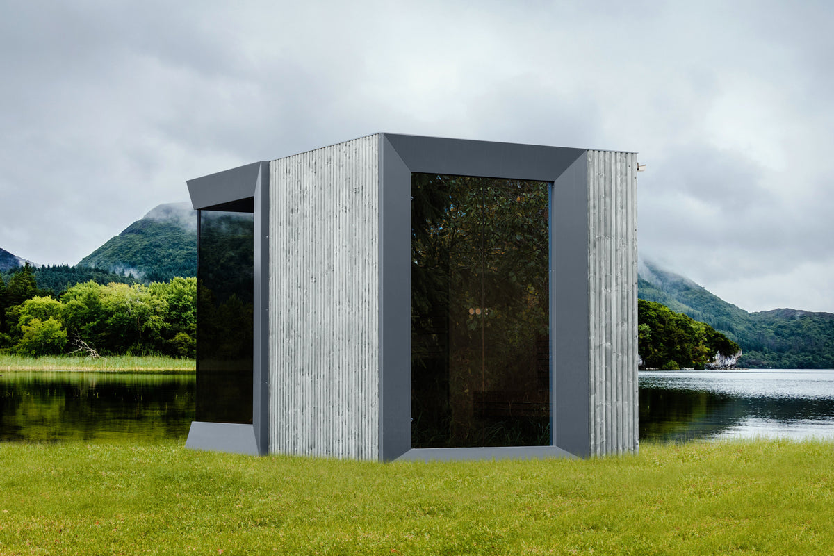Genevas Zermatt Outdoor Sauna with Changeroom