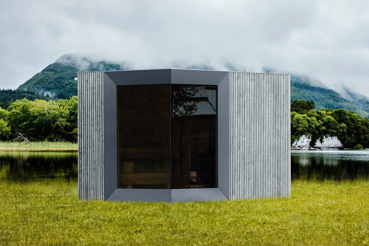 Genevas Zermatt Outdoor Sauna with Changeroom