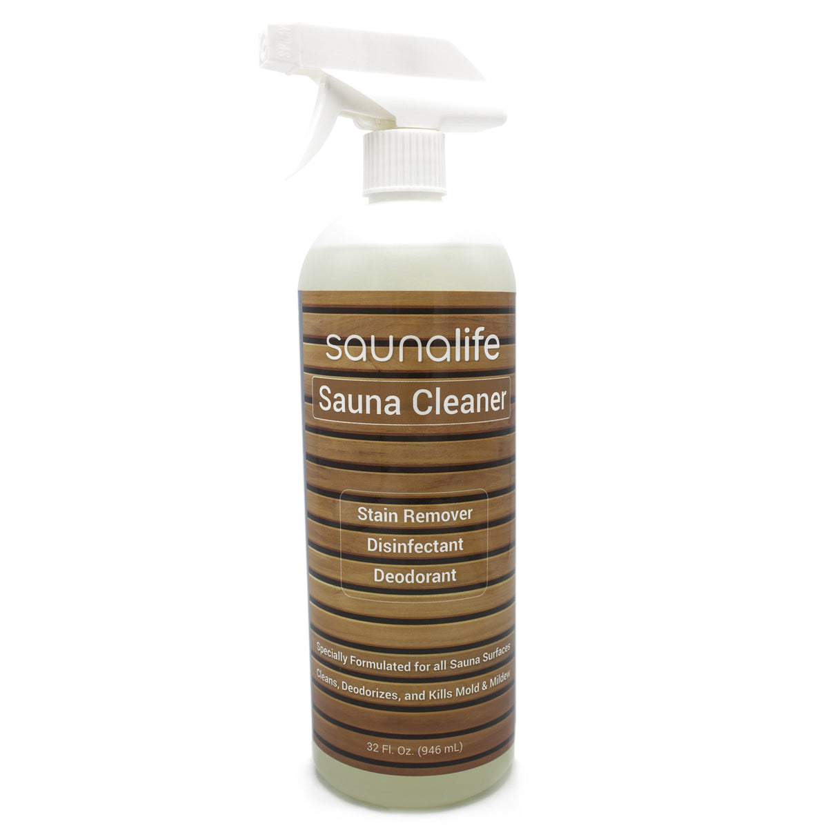 SaunaLife Sauna Cleaner – Wood Cleaning & Deodorizing Solution