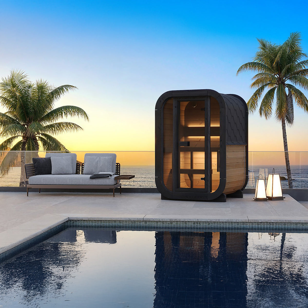 SaunaLife Model CL3G Cube Sauna