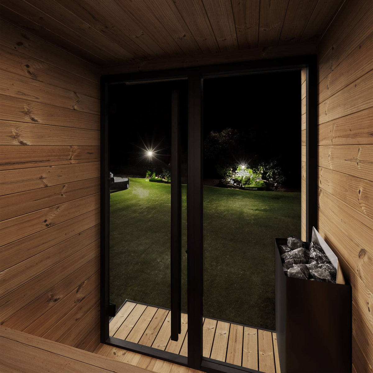 SaunaLife Model GL4 Garden Luxury Sauna