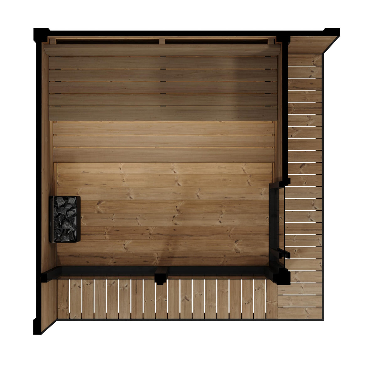 SaunaLife Model GL6 Garden Luxury Sauna