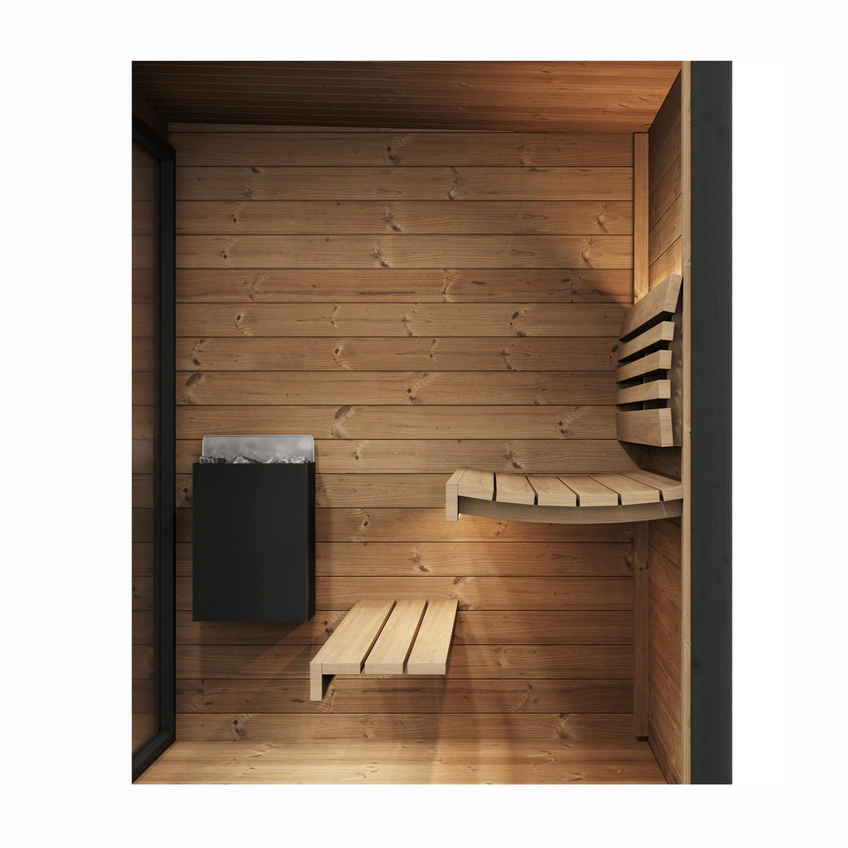 SaunaLife Model GL4 Garden Luxury Sauna - Elite Vitality