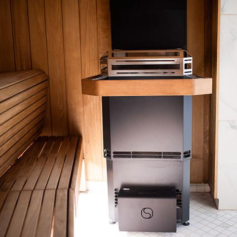 Saunum AIR L 13 Sauna Heater Package - Elite Vitality