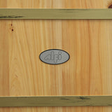 ALFI brand AB1136 61'' Free Standing Cedar Wooden Bathtub with Tub Filler - Elite Vitality