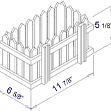ALFI brand AB1139 61" Free Standing Cedar Wooden Bathtub with Fixtures & Headrest - Elite Vitality