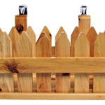 ALFI brand AB1139 61" Free Standing Cedar Wooden Bathtub with Fixtures & Headrest - Elite Vitality