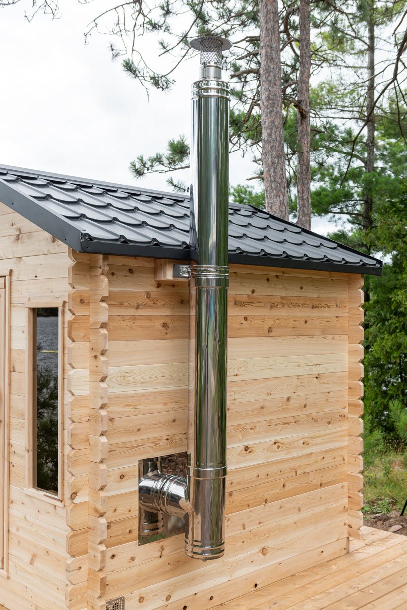 Dundalk Georgian Cabin Sauna - Elite Vitality