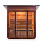 Enlighten Sauna SunRise 4 Dry Traditional Sauna - Elite Vitality