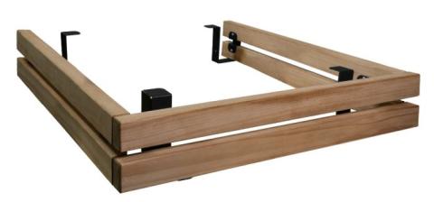 Harvia HL3L - Safety Rail for Virta Combi HL110S/SA, Wood - Elite Vitality
