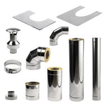 HUUM Thru-Wall Chimney Kit - Elite Vitality