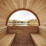 SaunaLife Model E7W Sauna Barrel-Window - Elite Vitality