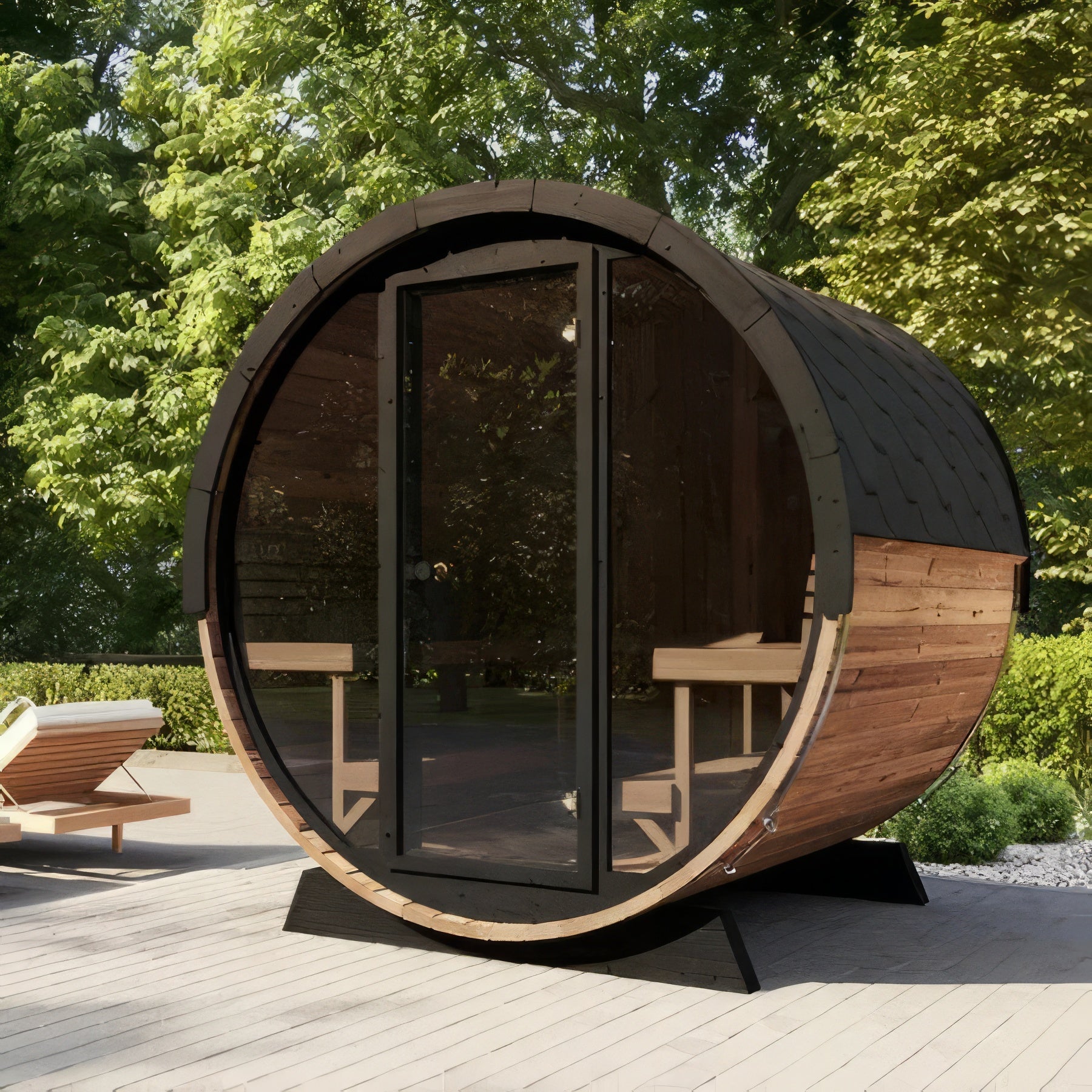 SaunaLife Model EE8G Sauna Barrel - Elite Vitality