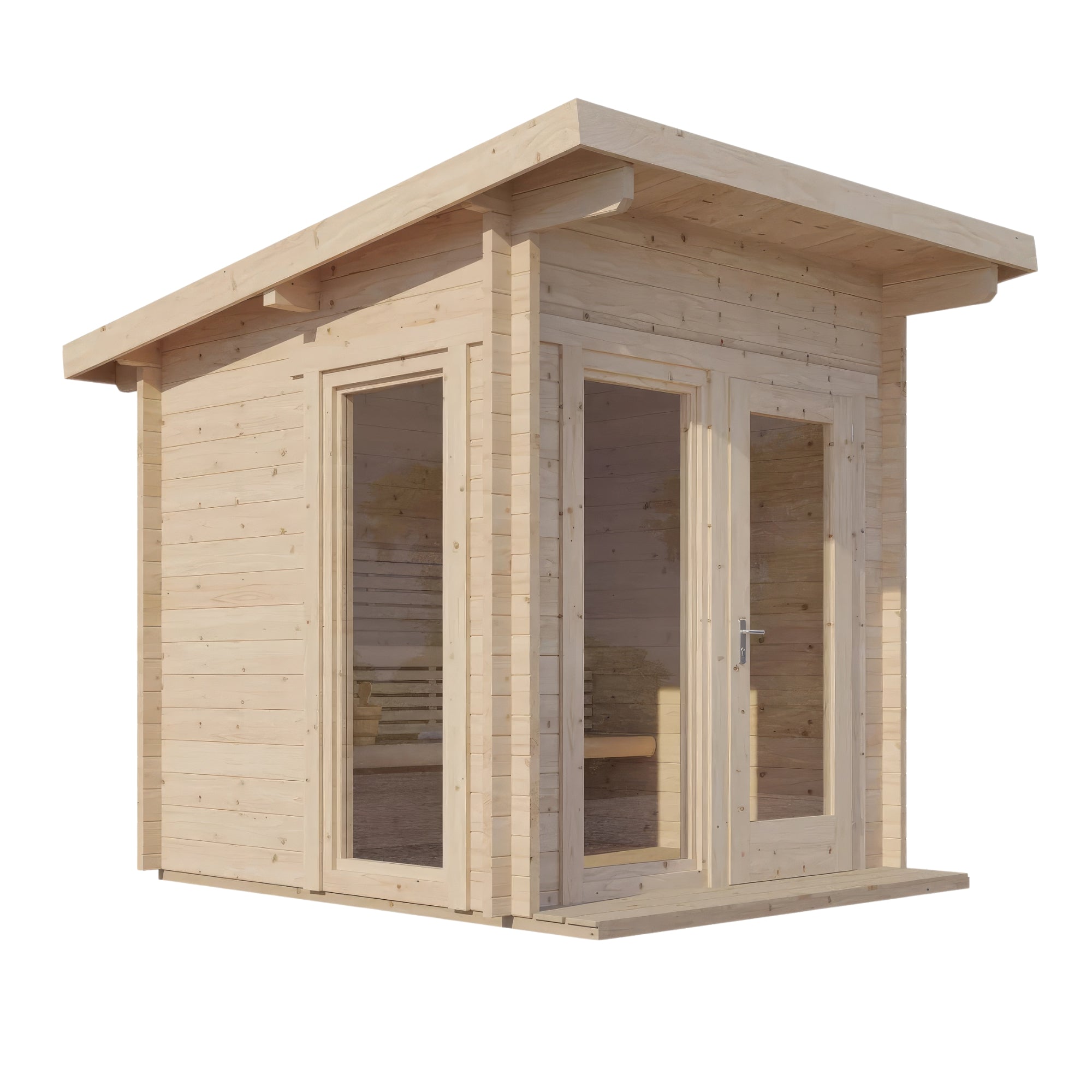 SaunaLife Model G4 Outdoor Sauna Kit - Elite Vitality