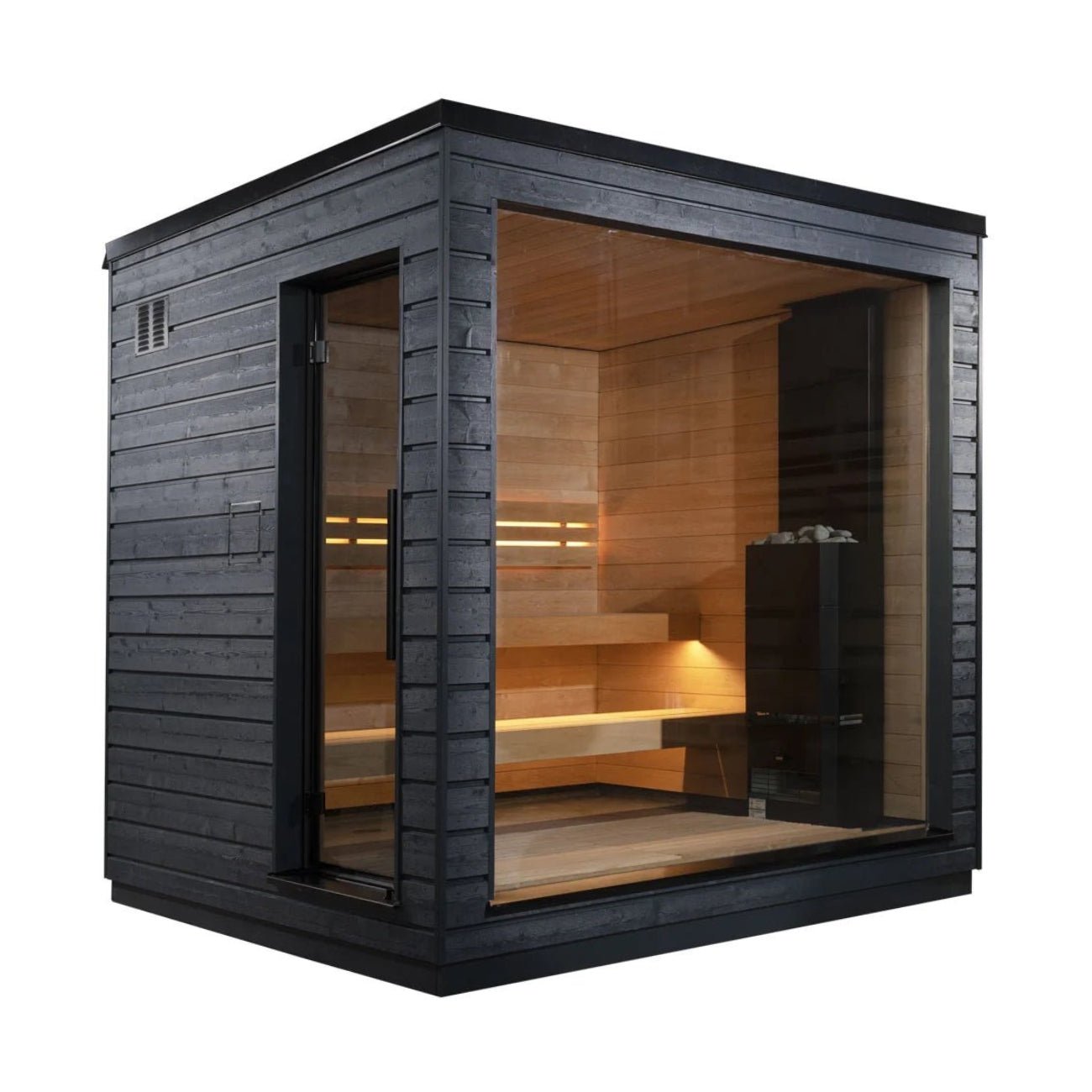 SaunaLife model G6 Outdoor Sauna - Elite Vitality
