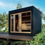 SaunaLife Model G7S Outdoor Home Sauna - Elite Vitality