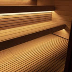 SaunaLife Model G7S Pre-Assembled Outdoor Home Sauna - Elite Vitality