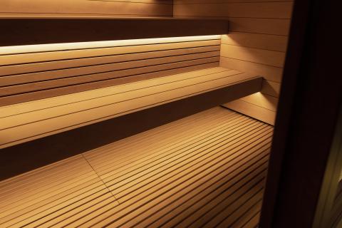 SaunaLife Model G7S Pre-Assembled Outdoor Home Sauna - Elite Vitality
