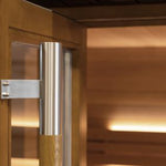 SaunaLife Model G7S Pre-Assembled Outdoor Home Sauna - Elite Vitality