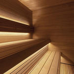 SaunaLife Model G7S Pre-Assembled Outdoor Home Sauna - Elite Vitality