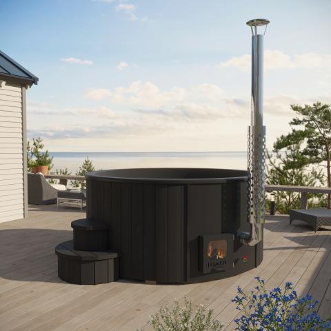 SaunaLife Model S4B Wood-Fired Hot Tub - Elite Vitality