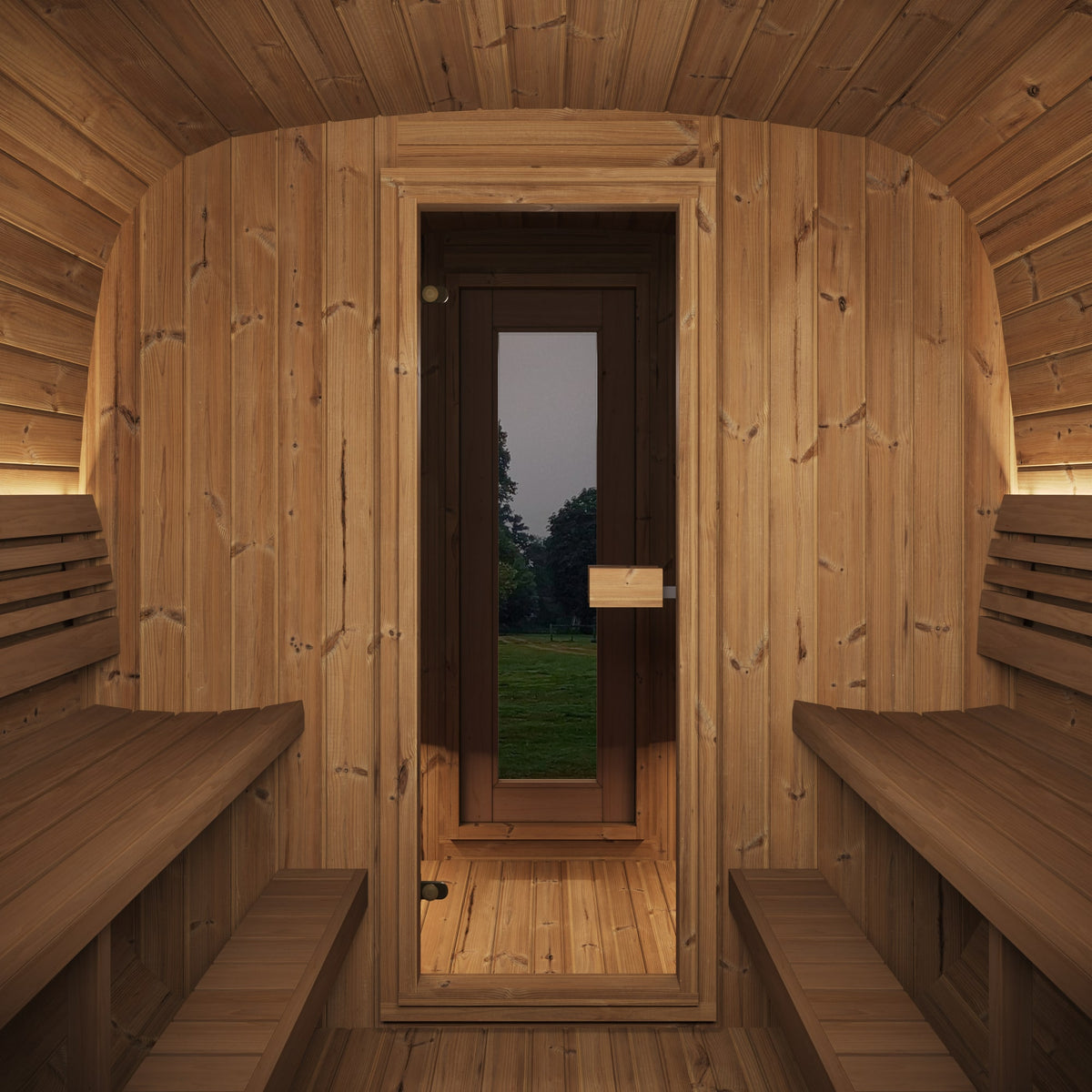 SaunaLife Model CL12GCP Cube Sauna with Changeroom