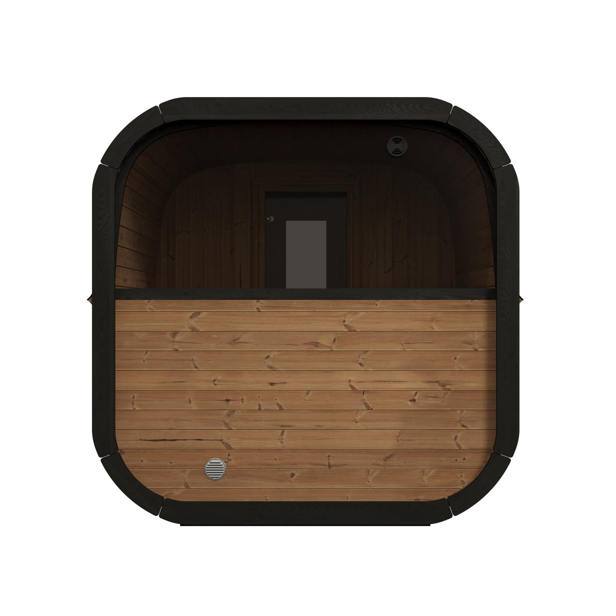 SaunaLife Model CL12GCP Cube Sauna with Changeroom