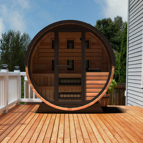Finnmark FD-7 Trinity Thermo-Aspen Barrel Sauna