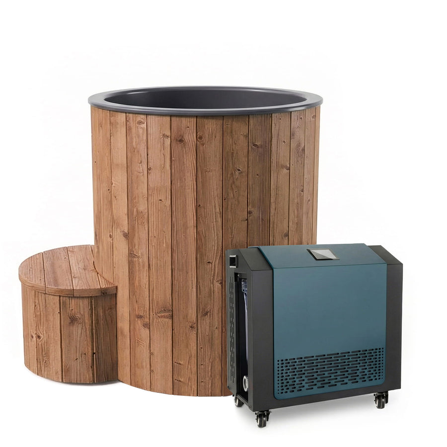 SaunaLife Model S1 Plunge Tub with Chiller