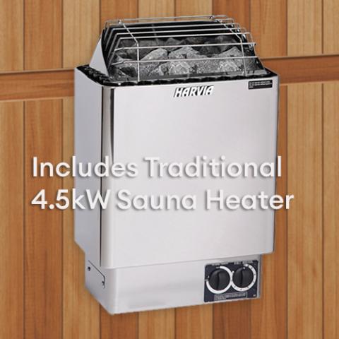Finnmark FD - 5 Trinity XL Infra - Steam Sauna - Elite Vitality
