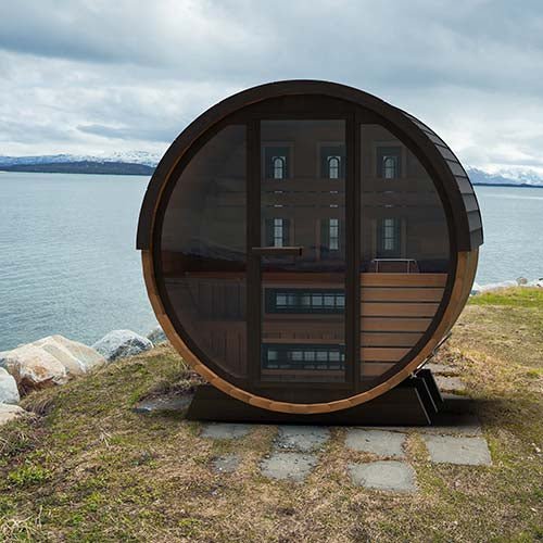 Finnmark FD-6 Trinity Cedar Barrel Sauna - Elite Vitality
