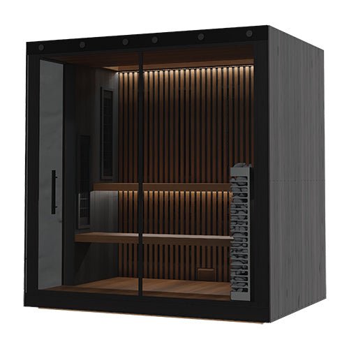 Finnmark FD-9 Trinity Outdoor Sauna - Elite Vitality