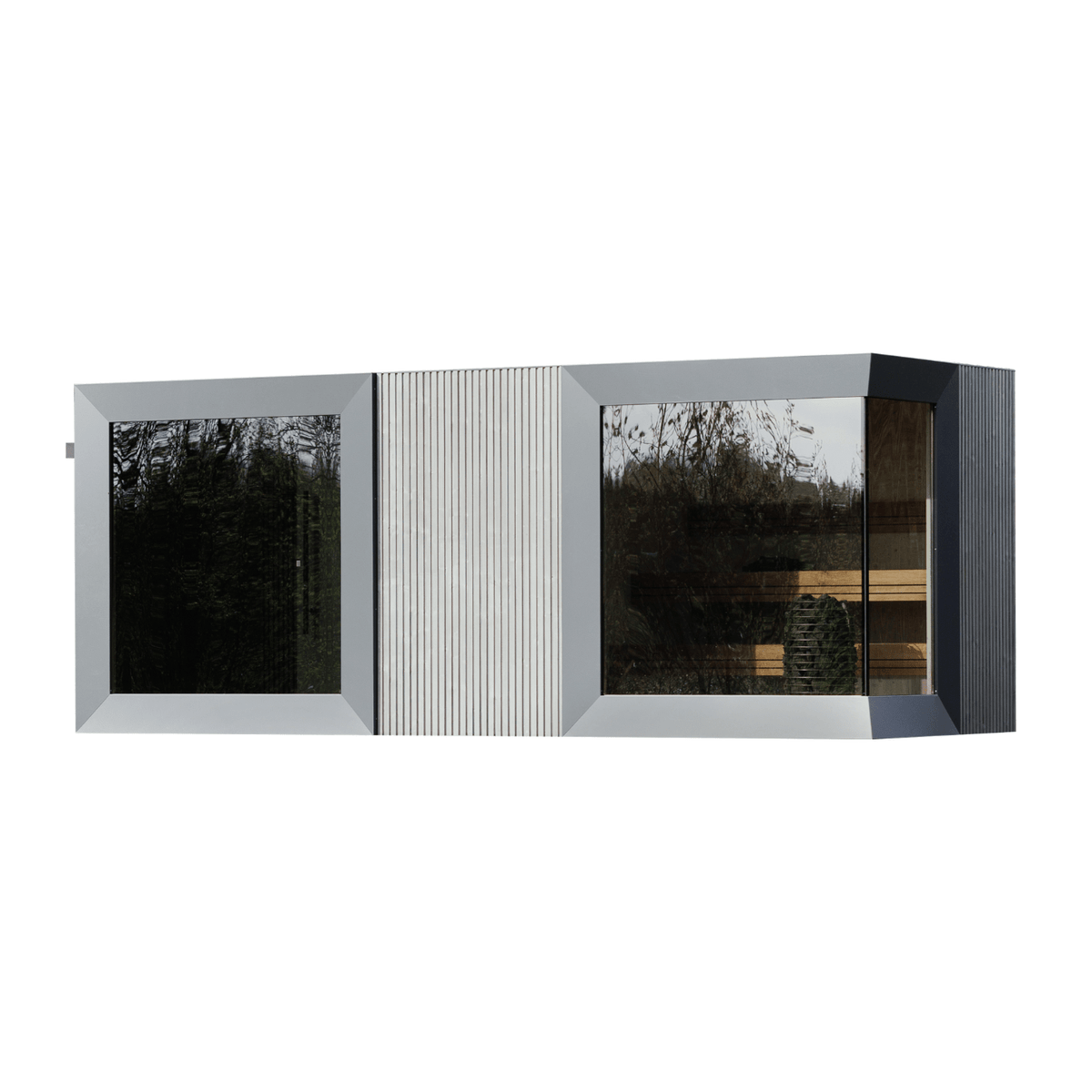 Genevas St. Moritz Outdoor Sauna with Lounge & Shower - Elite Vitality