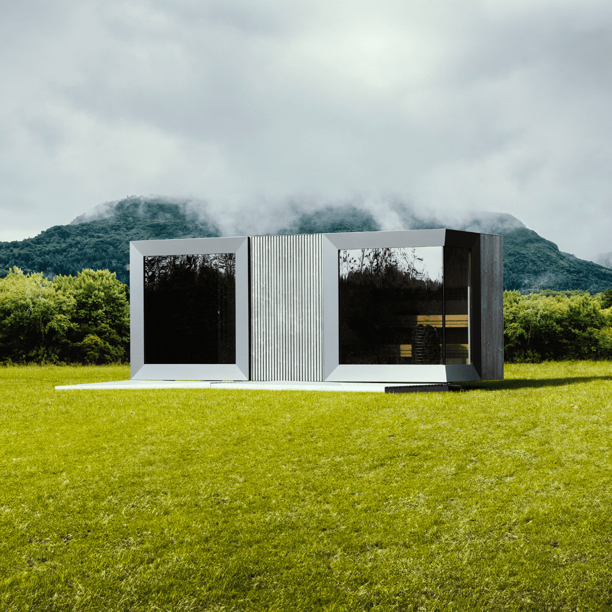 Genevas St. Moritz Outdoor Sauna with Lounge & Shower - Elite Vitality
