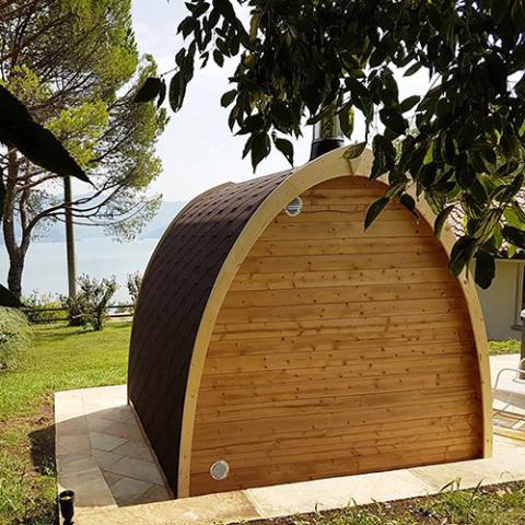 SaunaLife Model G3 Outdoor Sauna