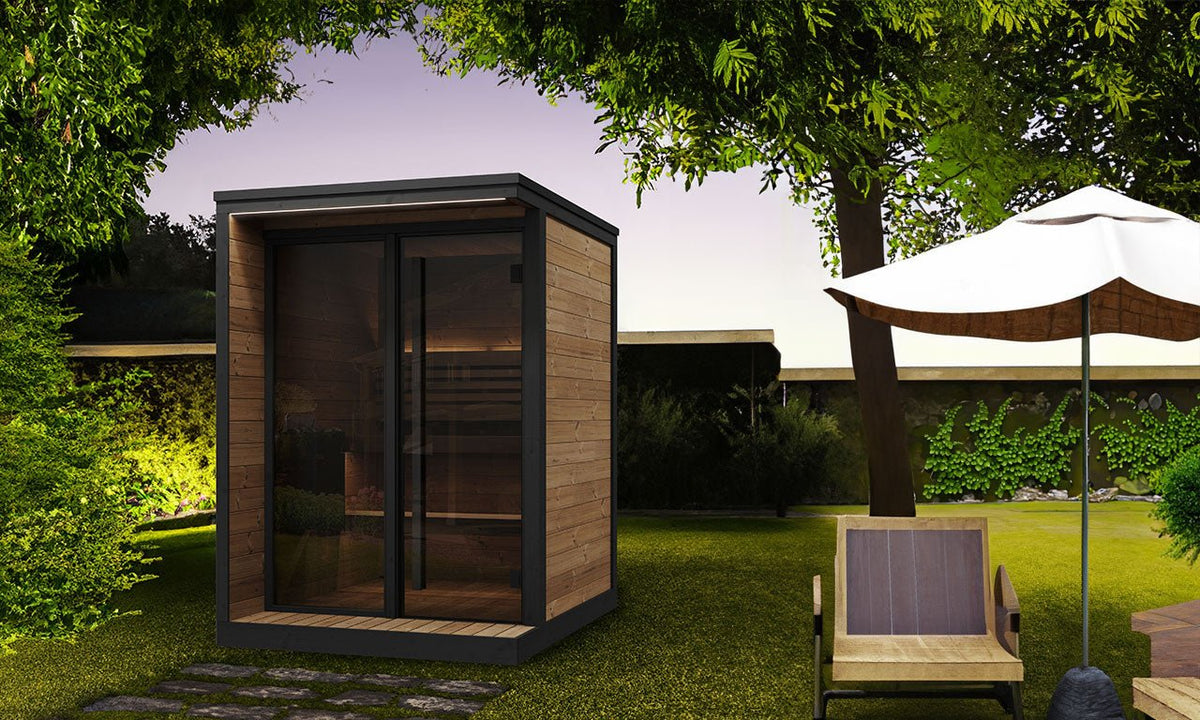 SaunaLife Model GL4 Garden Luxury Sauna - Elite Vitality