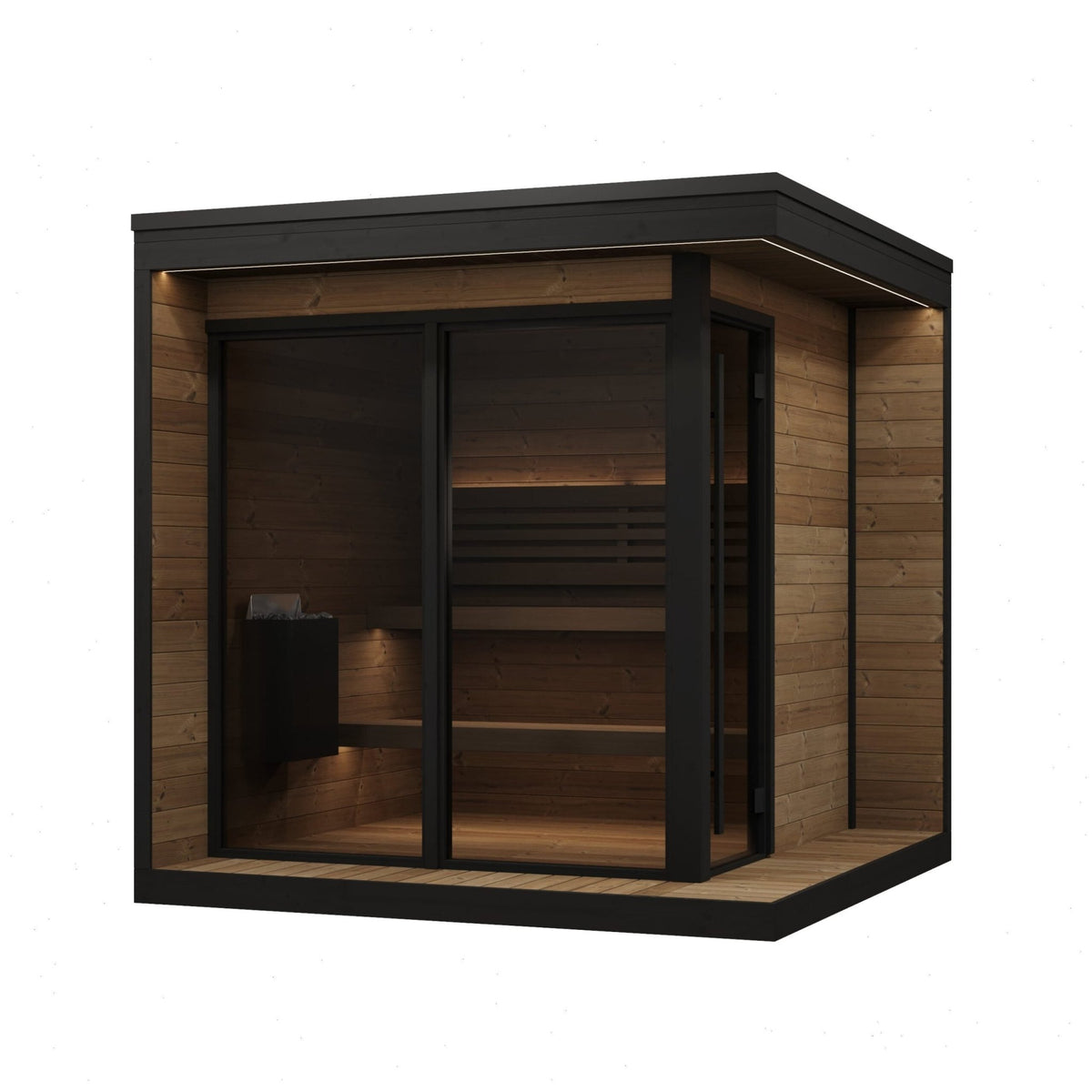 SaunaLife Model GL6 Garden Luxury Sauna - Elite Vitality