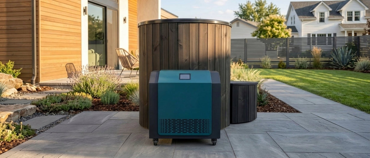 SaunaLife Model S1 Plunge Tub with Chiller - Elite Vitality