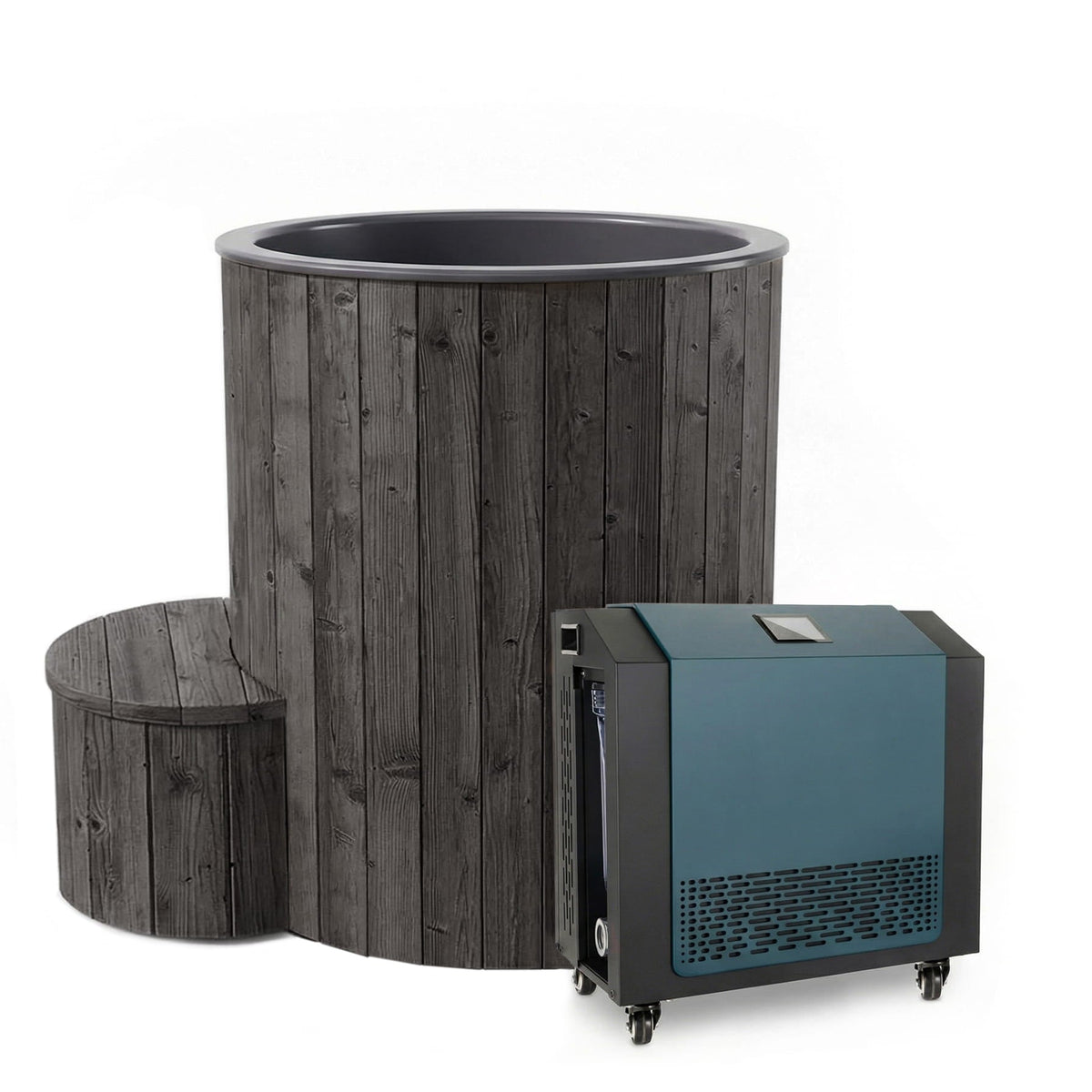 SaunaLife Model S1 Plunge Tub with Chiller - Elite Vitality