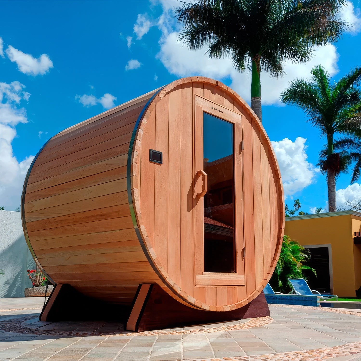 Scandia Barrel Sauna - Elite Vitality