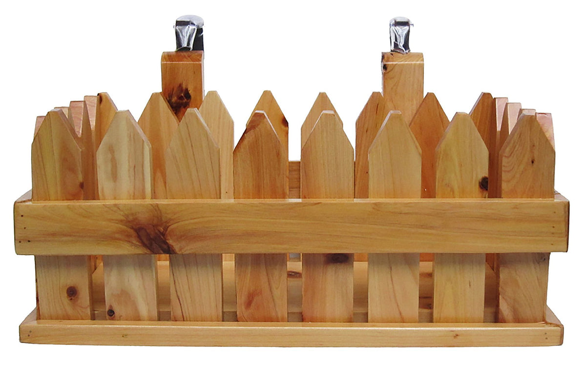 ALFI brand AB1130 65" 2 Person Free Standing Cedar Wooden Bathtub with Fixtures & Headrests - Elite Vitality