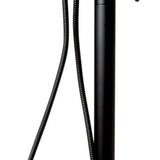 Alfi brand AB2534 Floor Mount Tub Filler with Shower Head Polished/Brushed - Elite Vitality