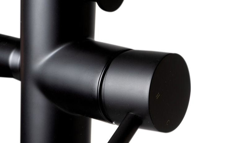 Alfi brand AB2534 Floor Mount Tub Filler with Shower Head Polished/Brushed - Elite Vitality