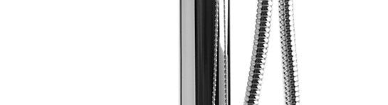 ALFI brand AB2758 Tub Filler + Mixer with Additional Hand Held Shower Head - Elite Vitality